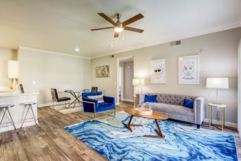 Trendy living room